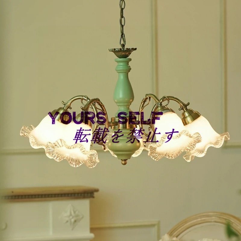 美品★シャンデリア LED 対応 4灯ペンダントライト リビング ダイニング 照明 北欧 ファッション ペンダントライト 天井照明拍卖