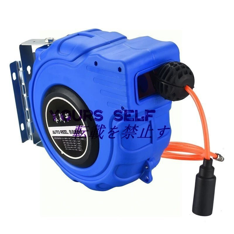 品質保証★ 自動巻き エアーホースリール エアホースリール 10m 修理工場向け 内径5mm 外径8mm エア工具 壁掛け 吊り下げ拍卖