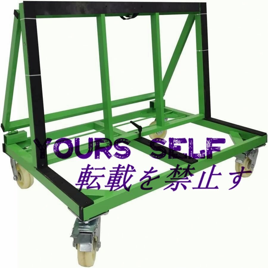 4輪台車 運搬台車 折りたたみ式キャリーカート 調整可能な ドアと窓 ガラス 輸送 多用途 軽量 荷台車 サイレントホイール多用途 鋼管 頑丈拍卖