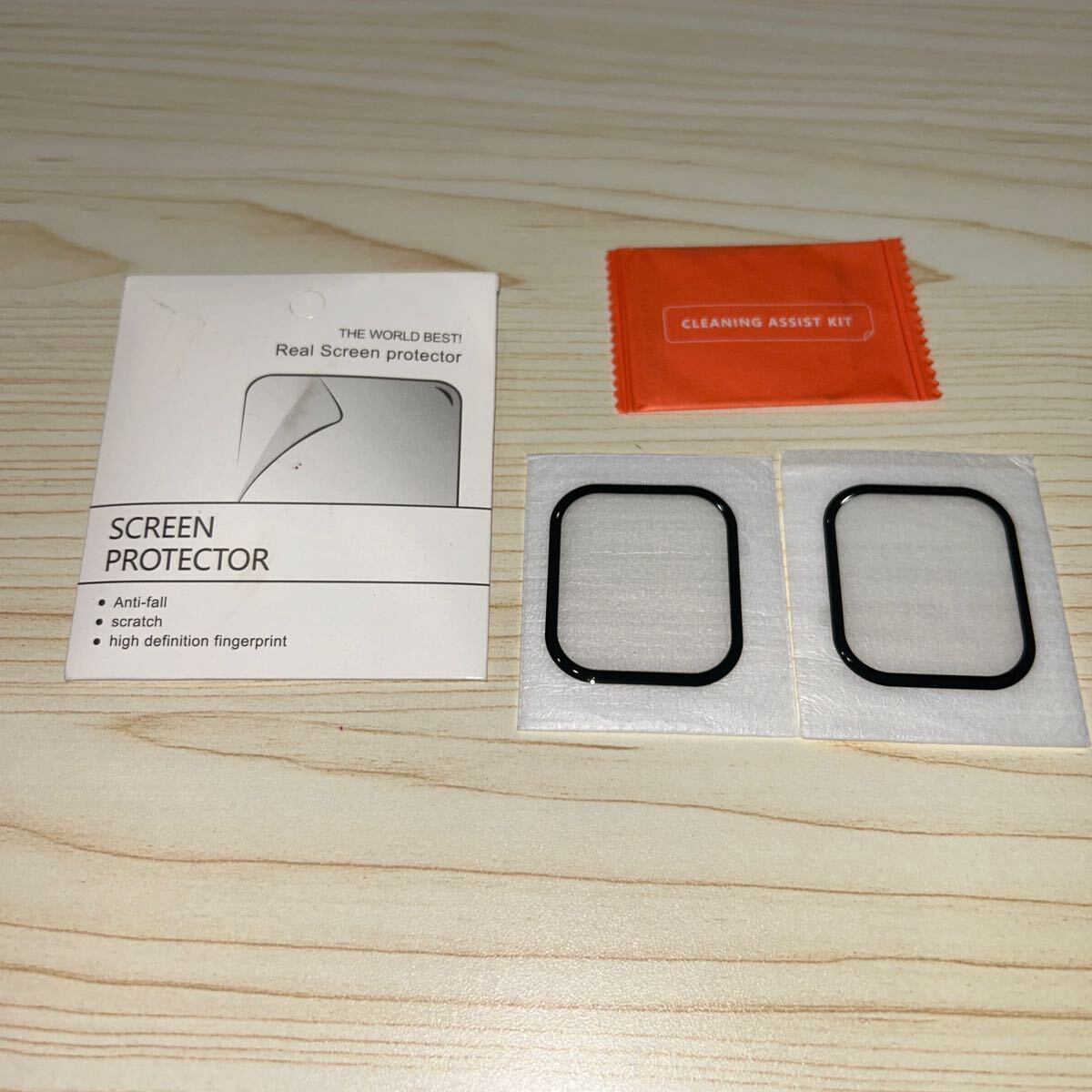 g144 2枚セット】Redmi Watch 4 ガラスフィルム 強化ガラス液晶保護フィルム Redmi Watch 4 専用3D全面保護 PMMA+PC製素材 非-ガラス(黒)拍卖