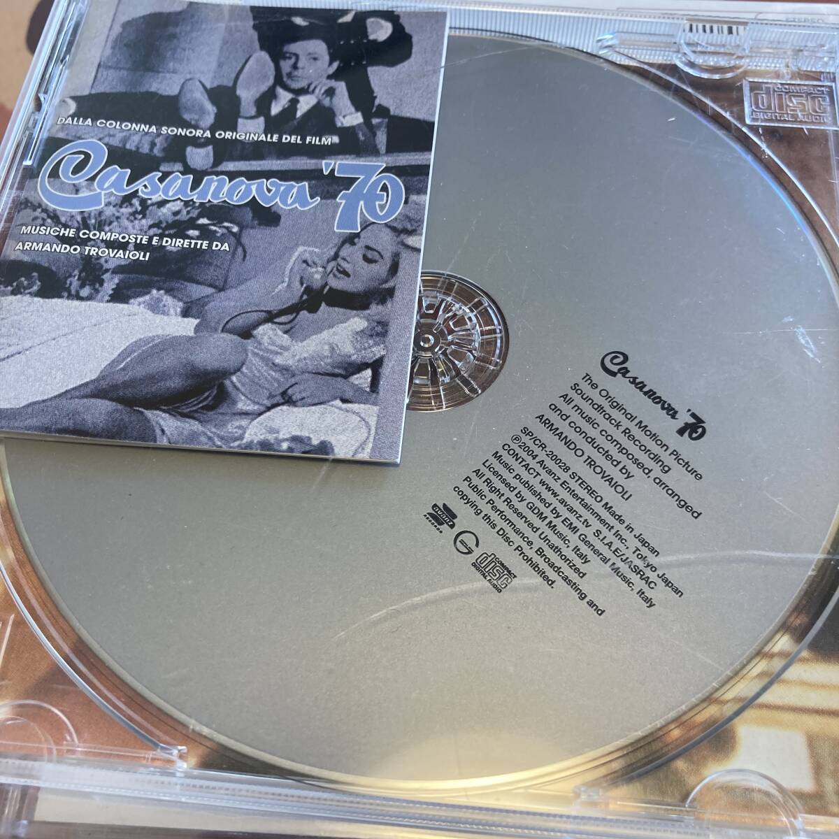 カサノヴァ’70(アルマンド・トロバヨーリ/国内AVANZレーベル盤)拍卖