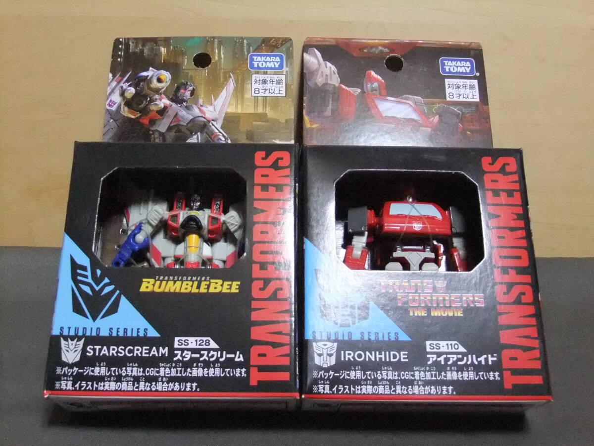 トランスフォーマー SS-110 アイアンハイド トランスフォーマー SS-128 スタースクリーム 2個セット 拍卖