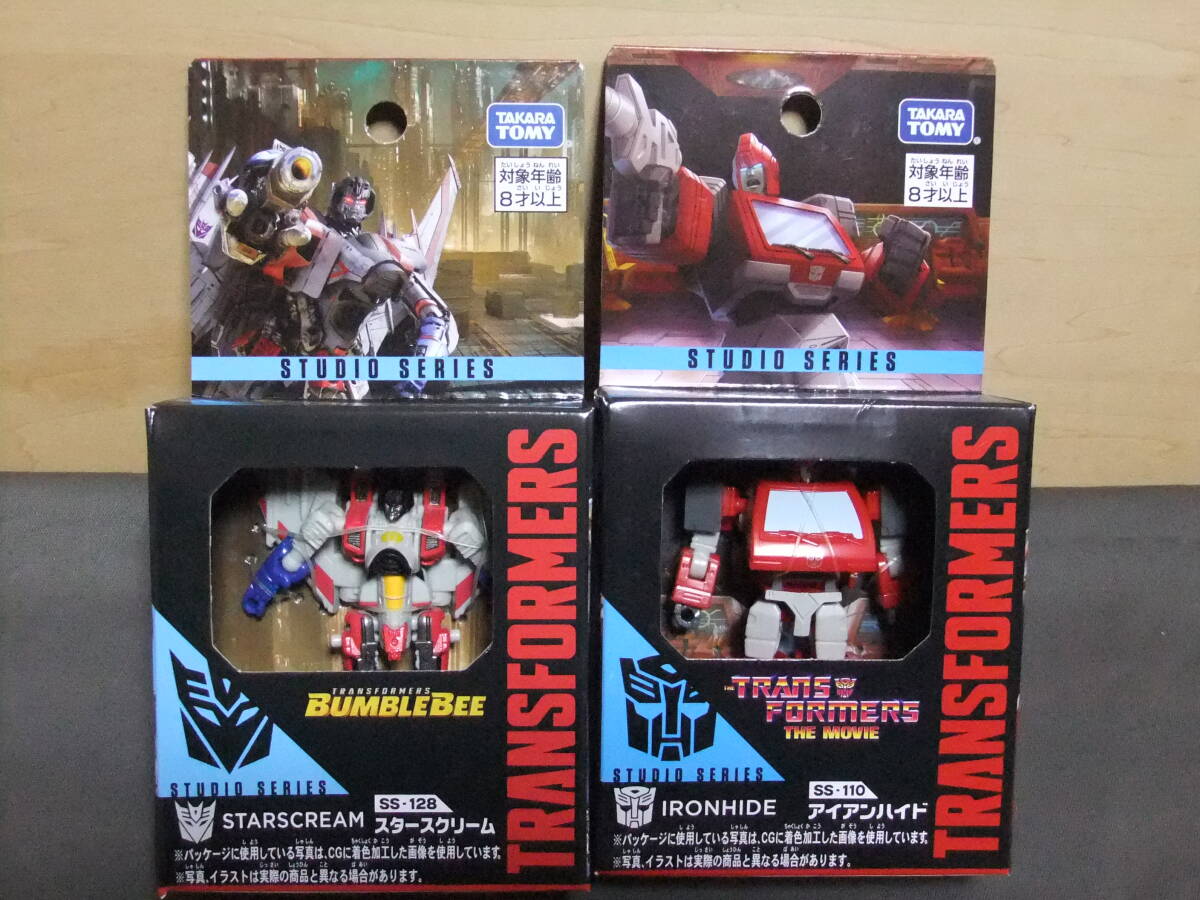 トランスフォーマー SS-110 アイアンハイド トランスフォーマー SS-128 スタースクリーム 2個セット 拍卖