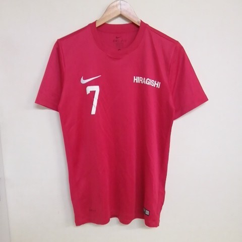 ★【古着】 NIKE(ナイキ) Tシャツ(サッカーユニフォーム) Mサイズ レッド 拍卖