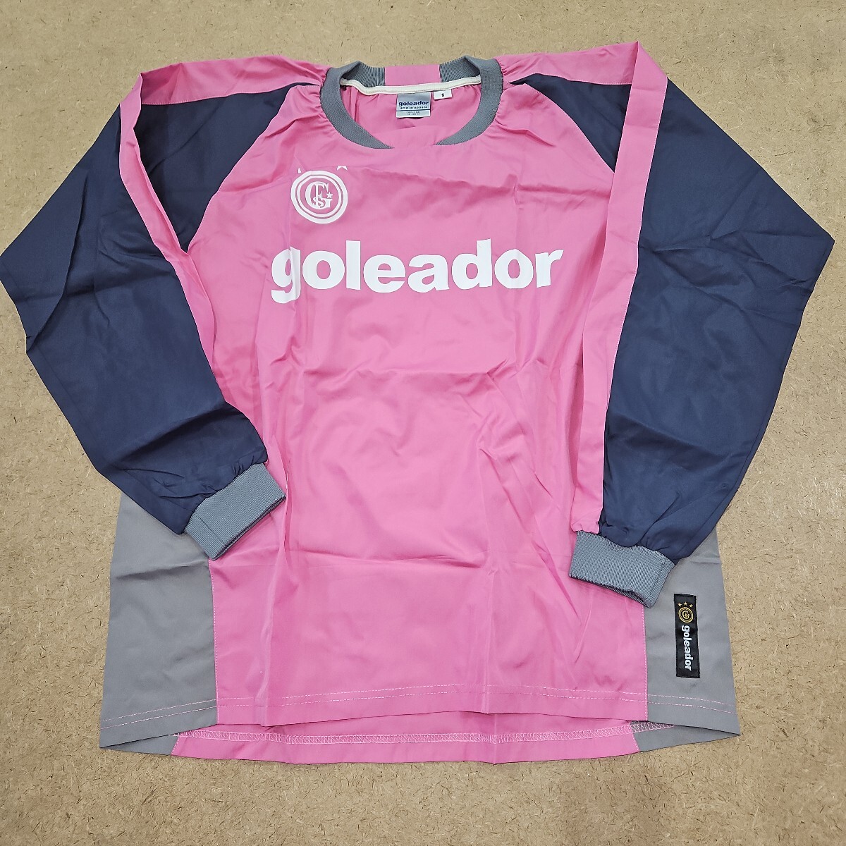 ゴレアドール ピステジャケット(ピンク×紺)Sサイズ拍卖