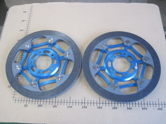 スズキ ファクトリーレーサー使用 280Φカーボンディスクローター左右 検索 RGV-Γ250/500/GSXR拍卖