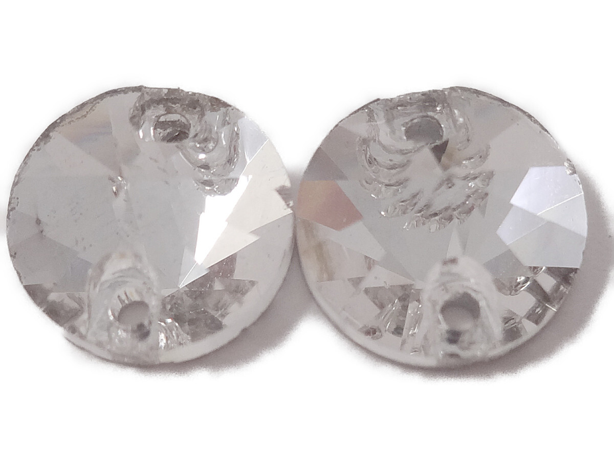 キラリ手芸部 No.6062-sビジュー パーツ 手芸用 ソーオン ストーン(ガラスビーズ ラインストーン)クリスタル_0.8cm×0.8cm_14個入り拍卖