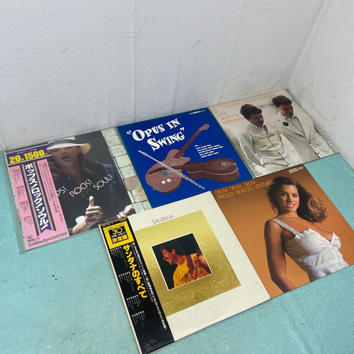 SANTANA 他 5枚セット LP レコード拍卖