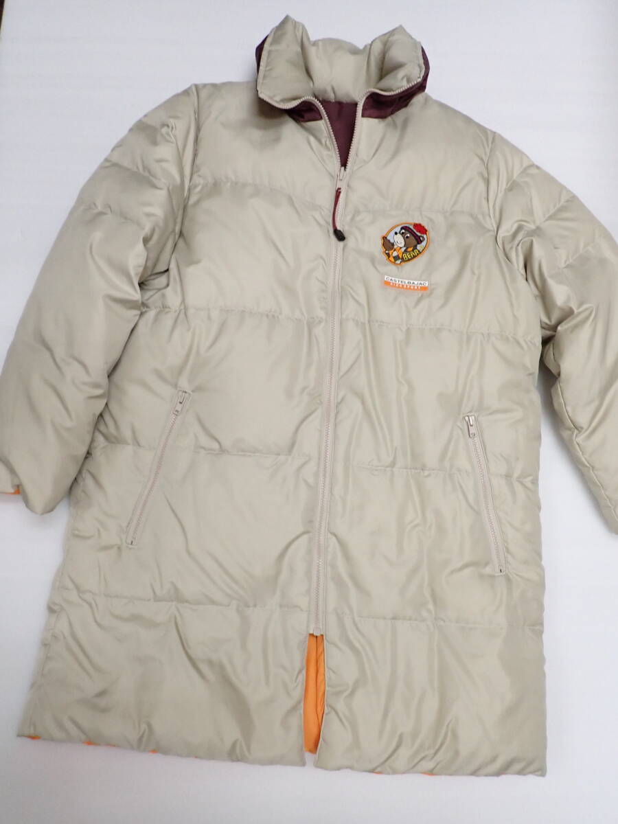 カステルバジャックキッズ リバーシブル ロングダウンジャケット S 約150cm 定形外郵便全国一律920円 H2-MB拍卖