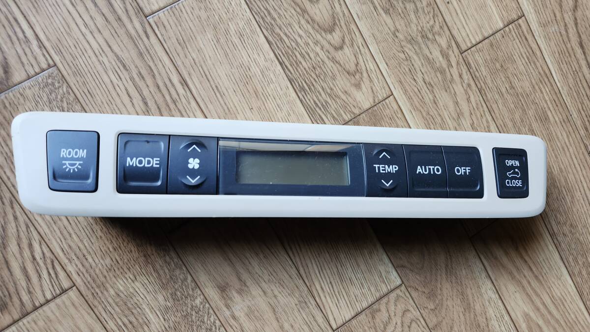 KAMA★トヨタ 20アルファード 前期★純正 リアエアコン スイッチパネル★20系/部品取り車/TOYOTA拍卖