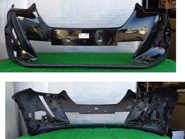 プジョー/e-2008 P24ZK01 フロントバンパー センサー穴4ヶ有 No.055758【裏刻印:9828077580/9828077280】拍卖