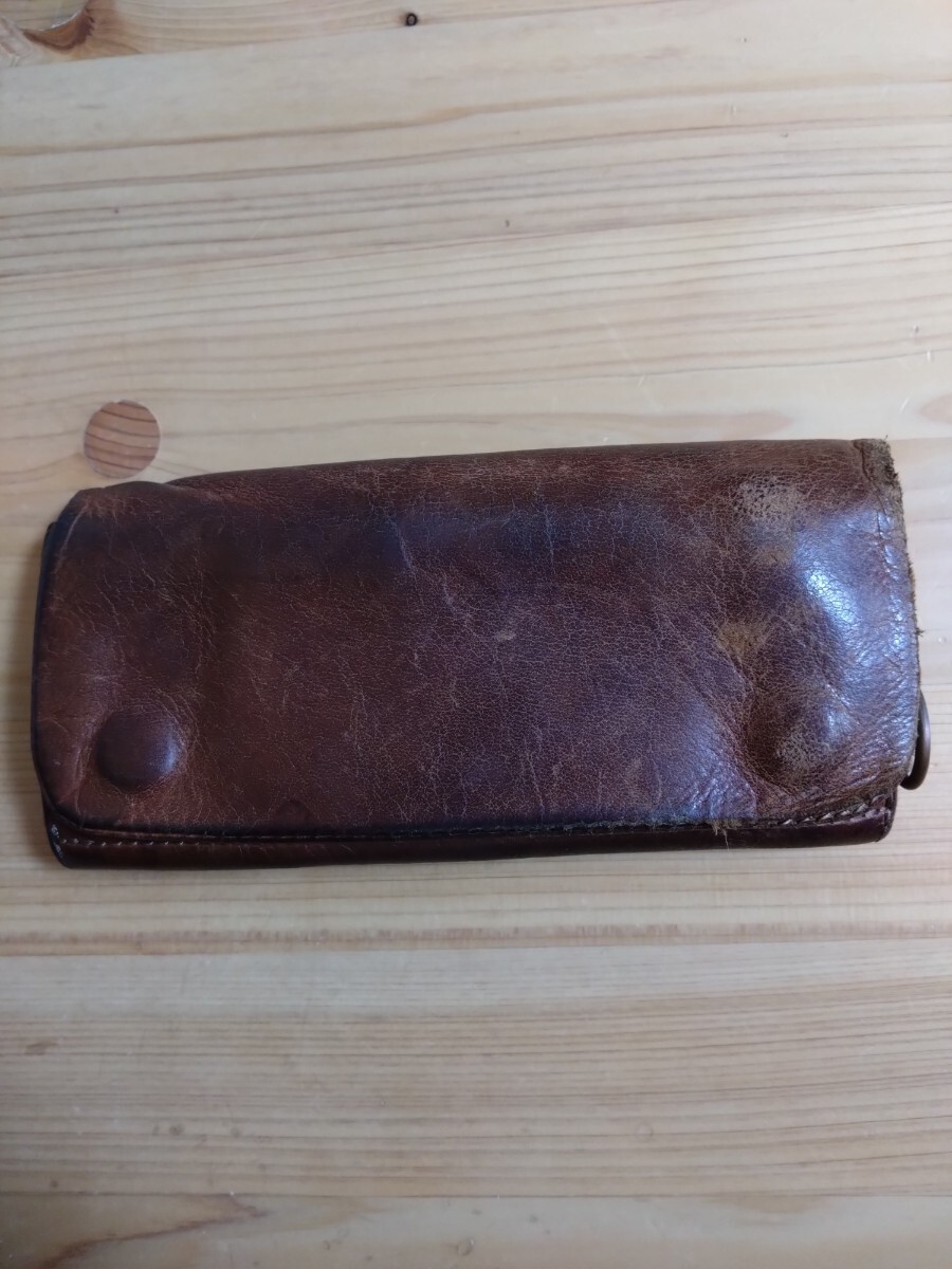 nonnative(ノンネイティブ) D環付き二つ折りレザーウォレット カラー:ブラウン系 MADE IN TOKYO拍卖