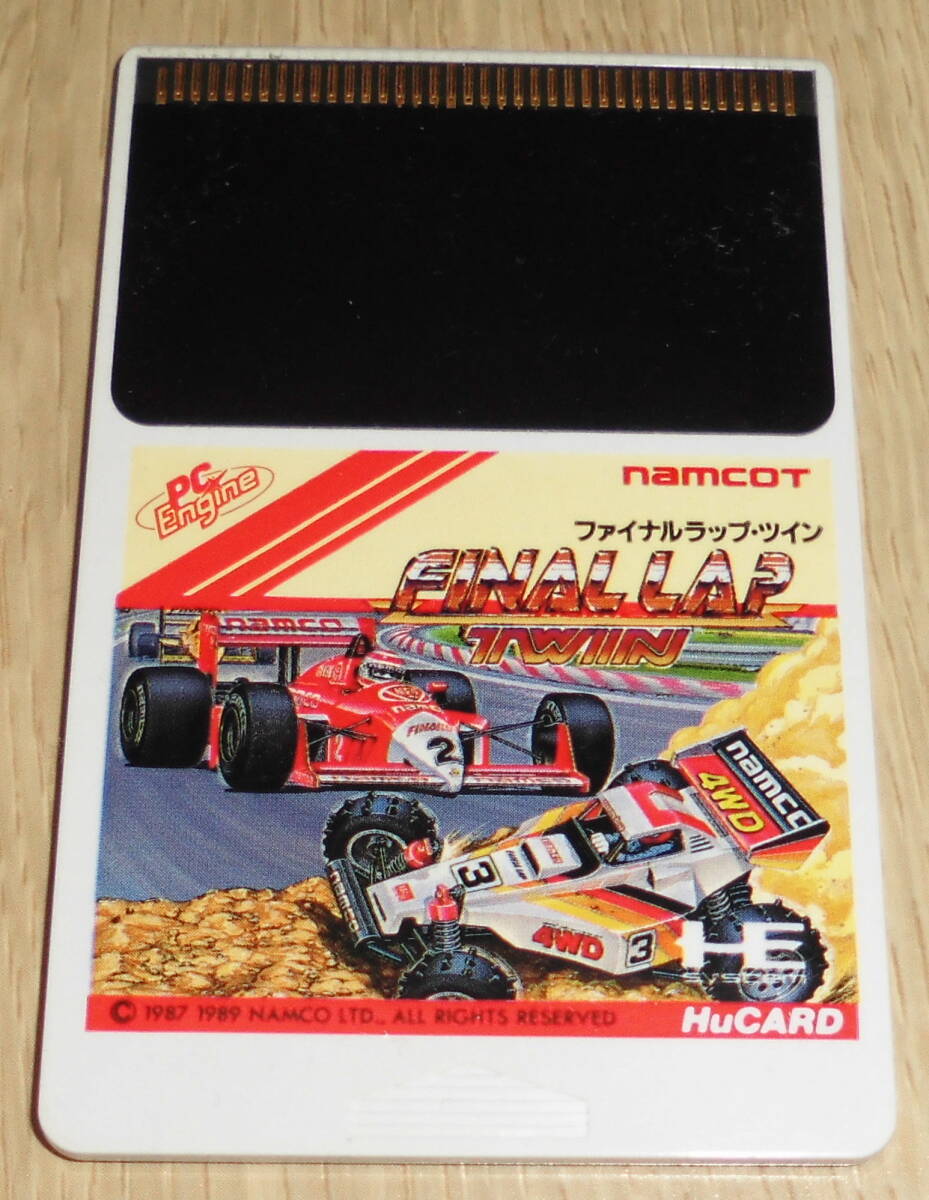 PCエンジン ファイナルラップ・ツイン(Huカードのみ) ナムコ拍卖