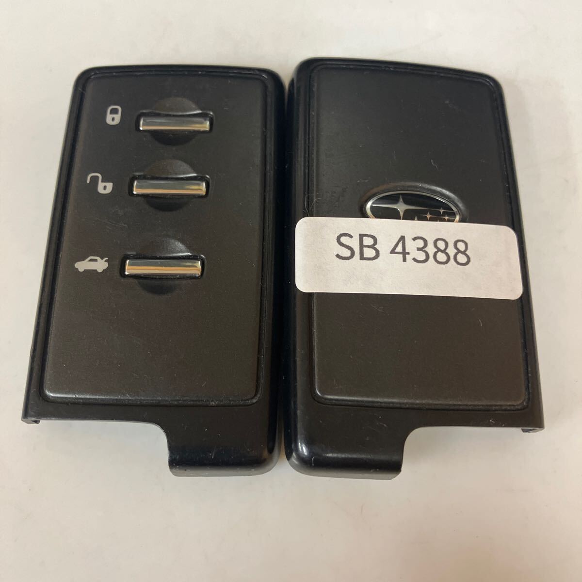 SB4388 点灯 スバル 純正 スマートキー キーレス リモコン インプレッサ エクシーガ フォレスター レガシィ等 3ボタン拍卖