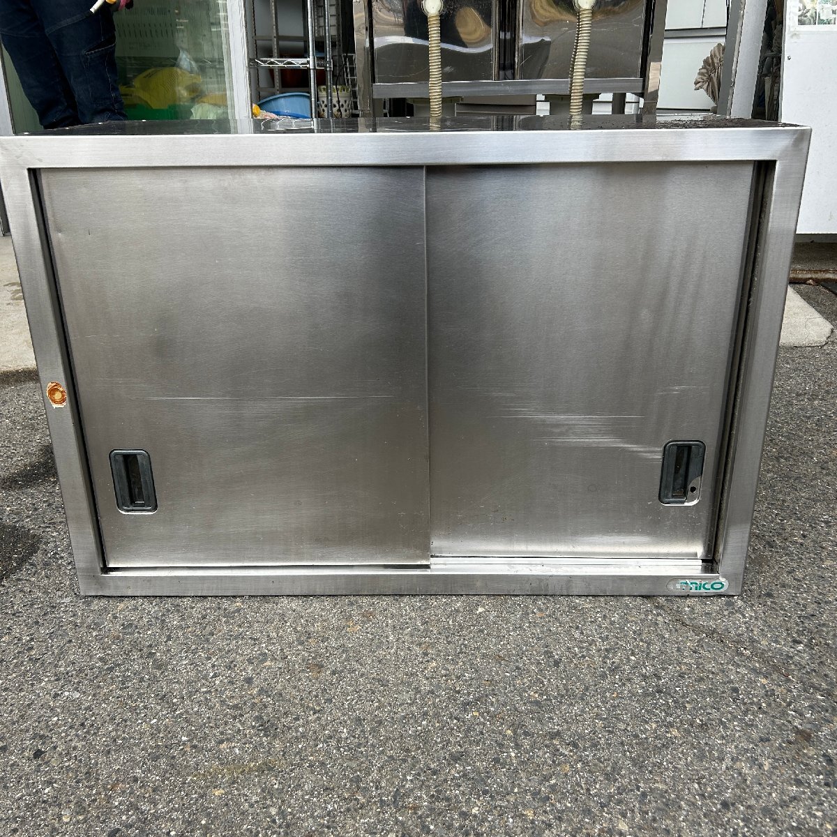 %OG% タニコ ステンレス棚 戸棚 中古品 厨房機器 店舗用品 W900×D350×H600 保健所 %T-250107拍卖