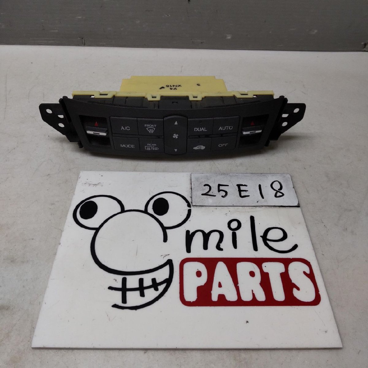 CW2 アコードツアラー 純正 エアコンスイッチパネル 1D1-2-6/25E18*同梱不可拍卖