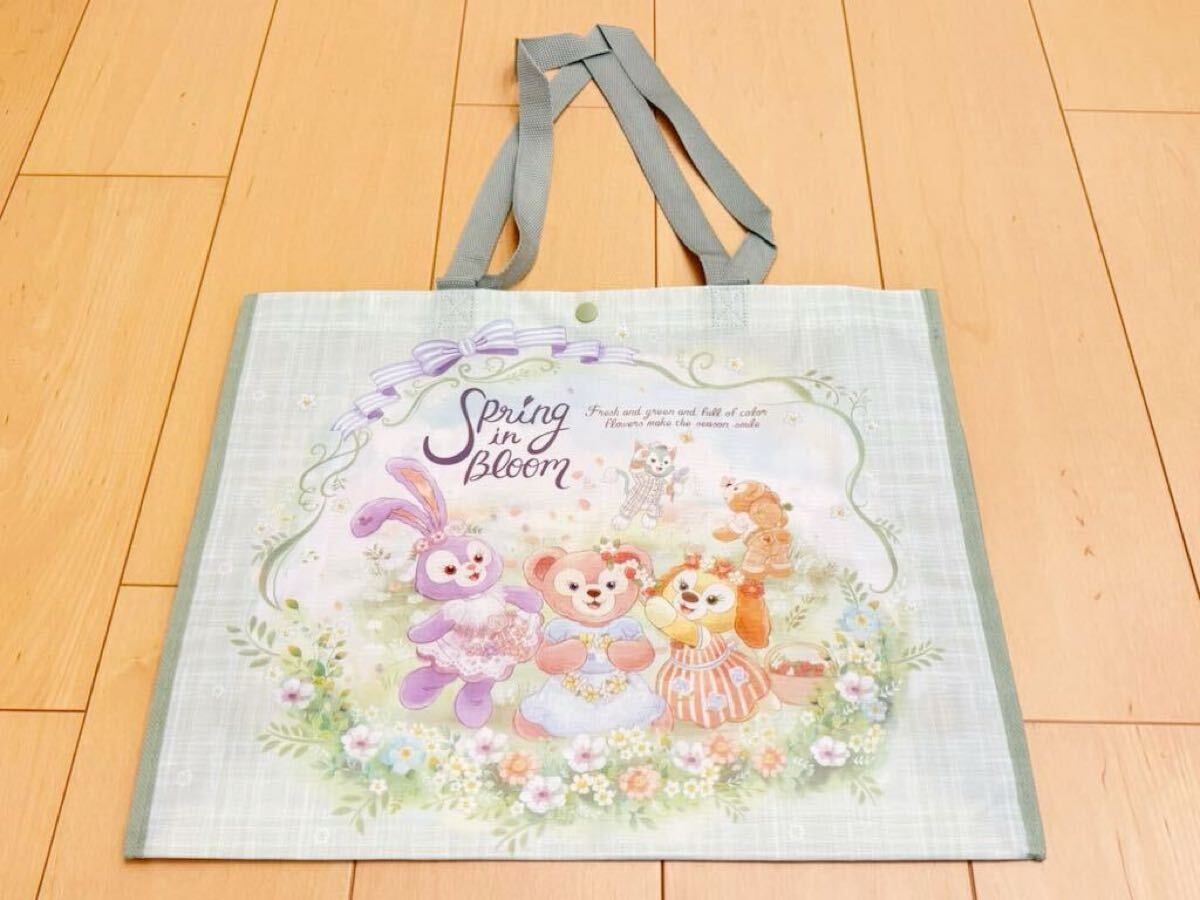 新品 ダッフィー&フレンズ ショッピングバッグ ディズニーシーTDS シェリーメイ ジェラトーニ ステラルー クッキーアン スプリング拍卖