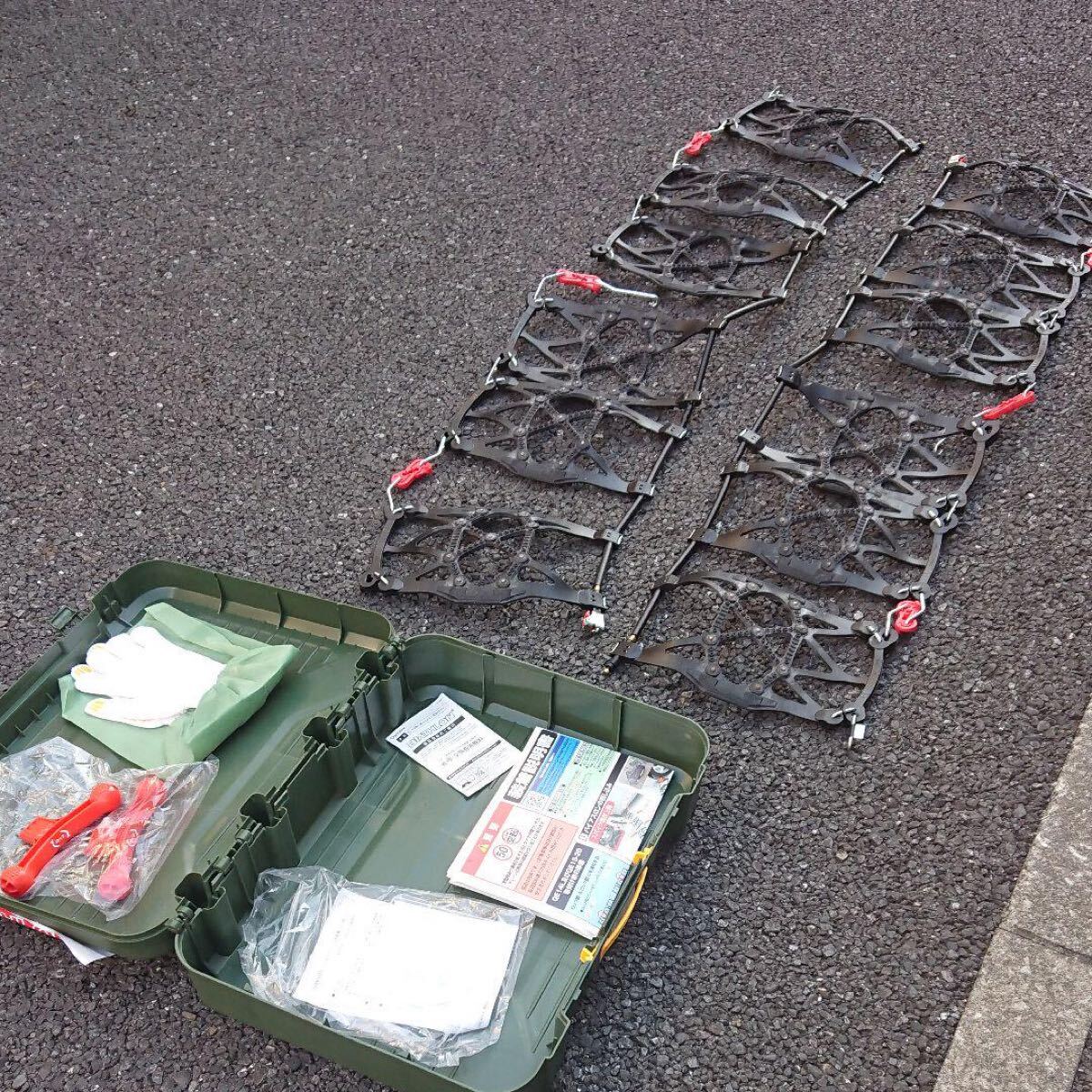 【非金属】タイヤチェーン バイアスロン クイックイージー QE10拍卖