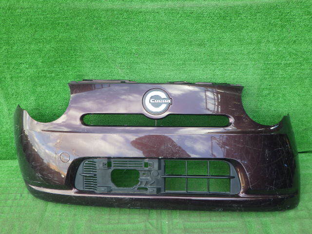 L675S L685S ミラココア L / 前期X 純正フロントバンパー 茶 52119-B2780拍卖
