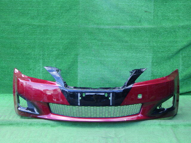 GSE20 GSE25 GSE21 中期 レクサス IS 純正フロントバンパー ロアグリル付 赤 52119-53400拍卖