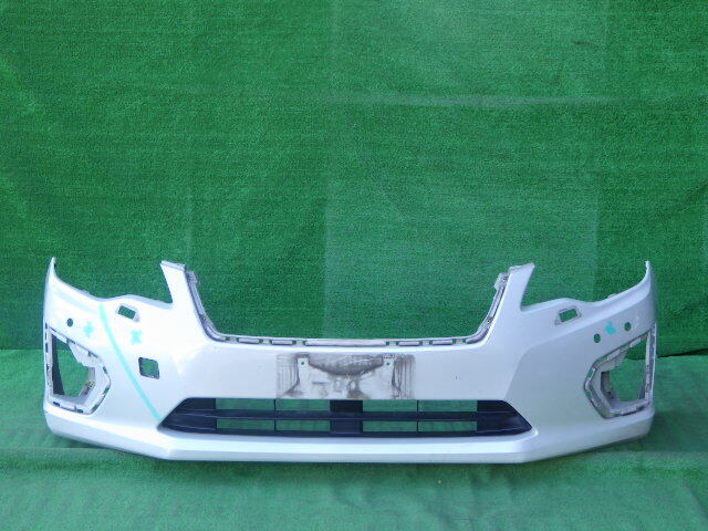 GP2 GP3 GJ6 GJ7 GP2 GP3 GP6 GP7 前期 インプレッサG4 インプレッサスポーツ 純正フロントバンパー 白 パール 57704FJ002拍卖