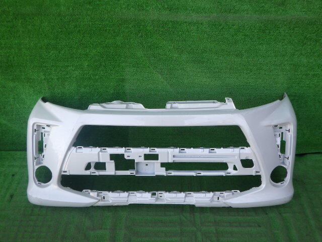 LA150S LA160S 後期 ムーヴカスタム 純正フロントバンパー ムーブ 白 パール 52119-B2F20拍卖