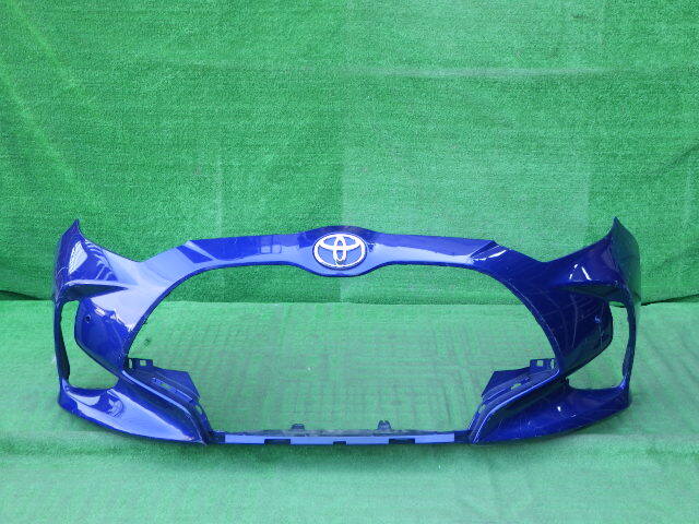 KSP210 MXPA10 MXPH15 ヤリス 純正フロントバンパー 青 52119-52E70拍卖