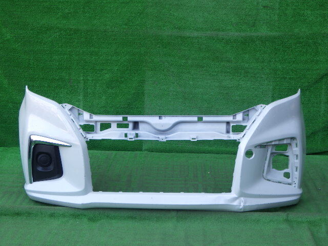 MA27S MA37S ソリオ MB37S デリカD:2 純正フロントバンパー おまけ 右ホールカバー付 白 パール 71711-83S0拍卖
