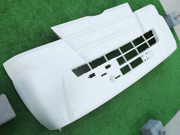 ☆微傷,送料安,素地,ホワイト,前期★ハイゼットトラックS500P/S510Pフロントバンパー★ハイゼット,トラック,ピクシスS500U,サンバー,白Re:P拍卖