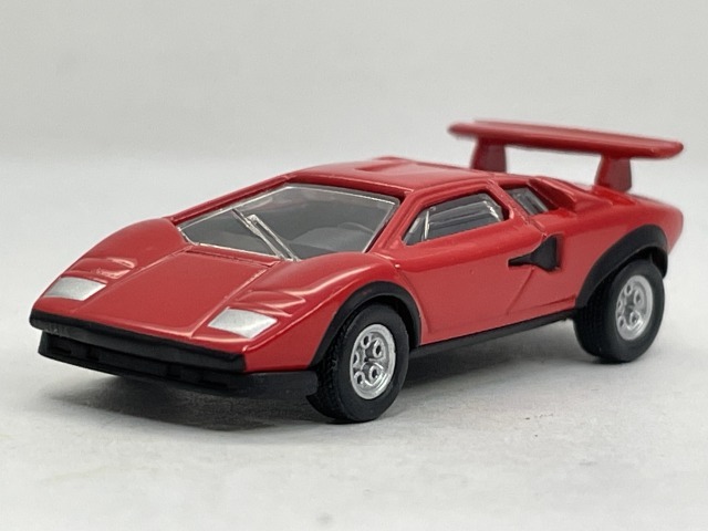 ■★サークルKサンクス ランボルギーニ ミニチュアカーコレクション2 Countach LP500S(レッド/KYOSHO/1:100スケール)拍卖