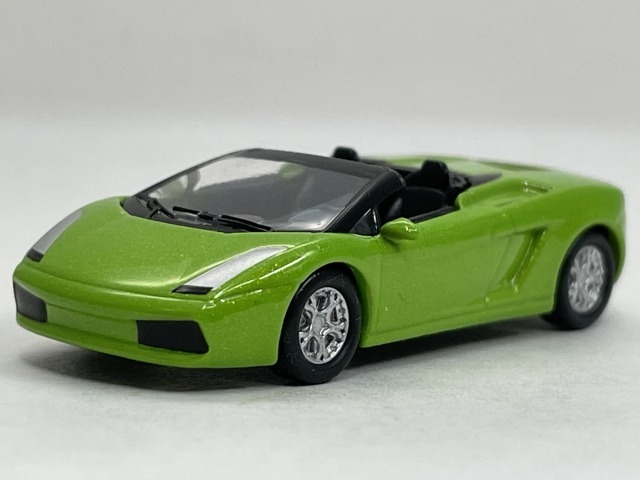 ■★サークルKサンクス ランボルギーニ ミニチュアカーコレクション2 Gallardo Spyder(グリーン/KYOSHO/1:100スケール) 拍卖