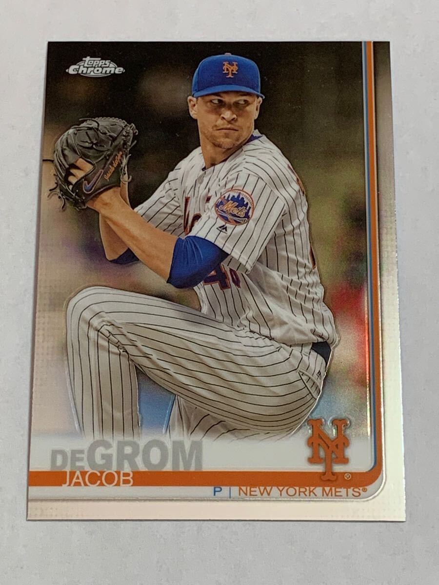 ジェイコブ デグロム JACOB DEGROM 2019 TOPPS CHROME #59 RANGERS 即決拍卖