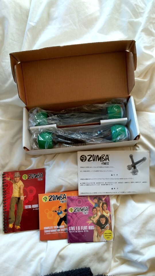ズンバフィットネス セット 状態良好3回程度使用拍卖