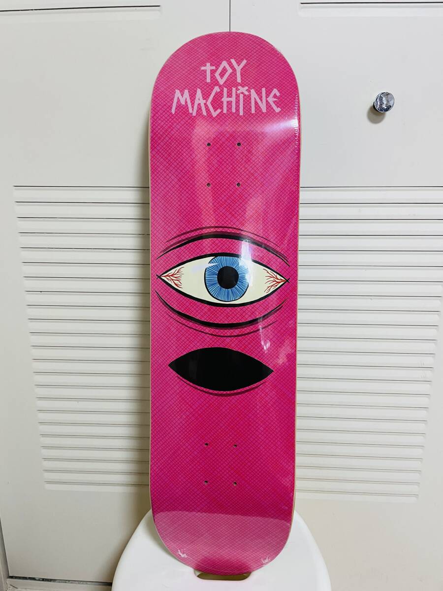 トイマシーン Toy Machine スケートボードデッキ 8.25*32 ピンク拍卖
