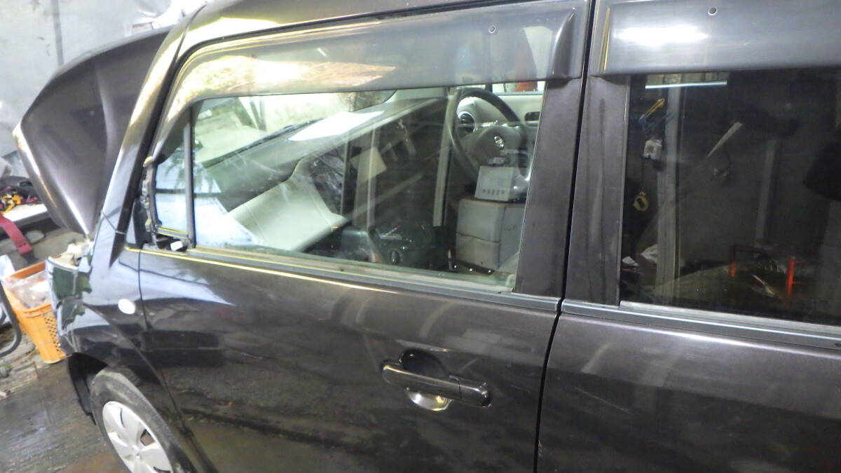 関00025 即決!MG33S モコ ZSF 茶 左フロントドア 助手席ドア 現車 部品取り車拍卖