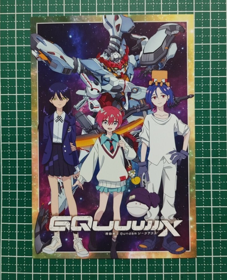機動戦士 ガンダム ジークアクス ポストカード マチュ ニャアン シュウジ イラストカード Gundam GQuuuuuuX拍卖