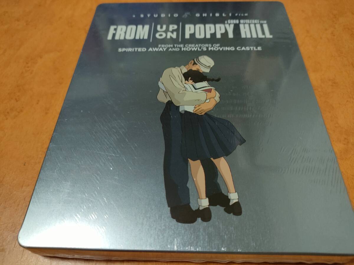 コクリコ坂から スチールブック仕様限定盤 未開封輸入盤Blu-ray+DVD ロン・ハワード/アントン・イェルチン/長澤まさみ/スタジオジブリ拍卖