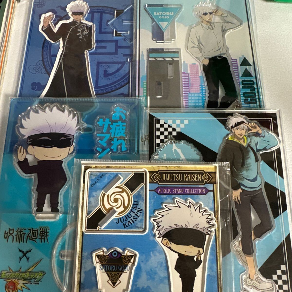 呪術廻戦 芥見下々 五条悟 アクリルスタンド 5種 拍卖