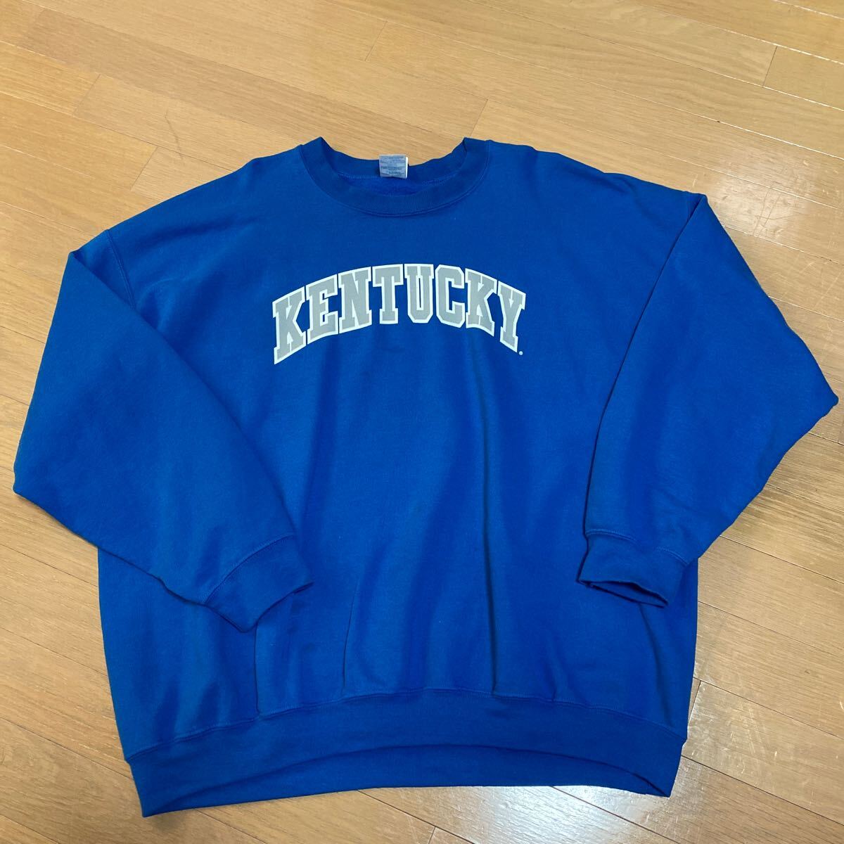 スウェット トレーナー 2XL 古着 ブルー 拍卖