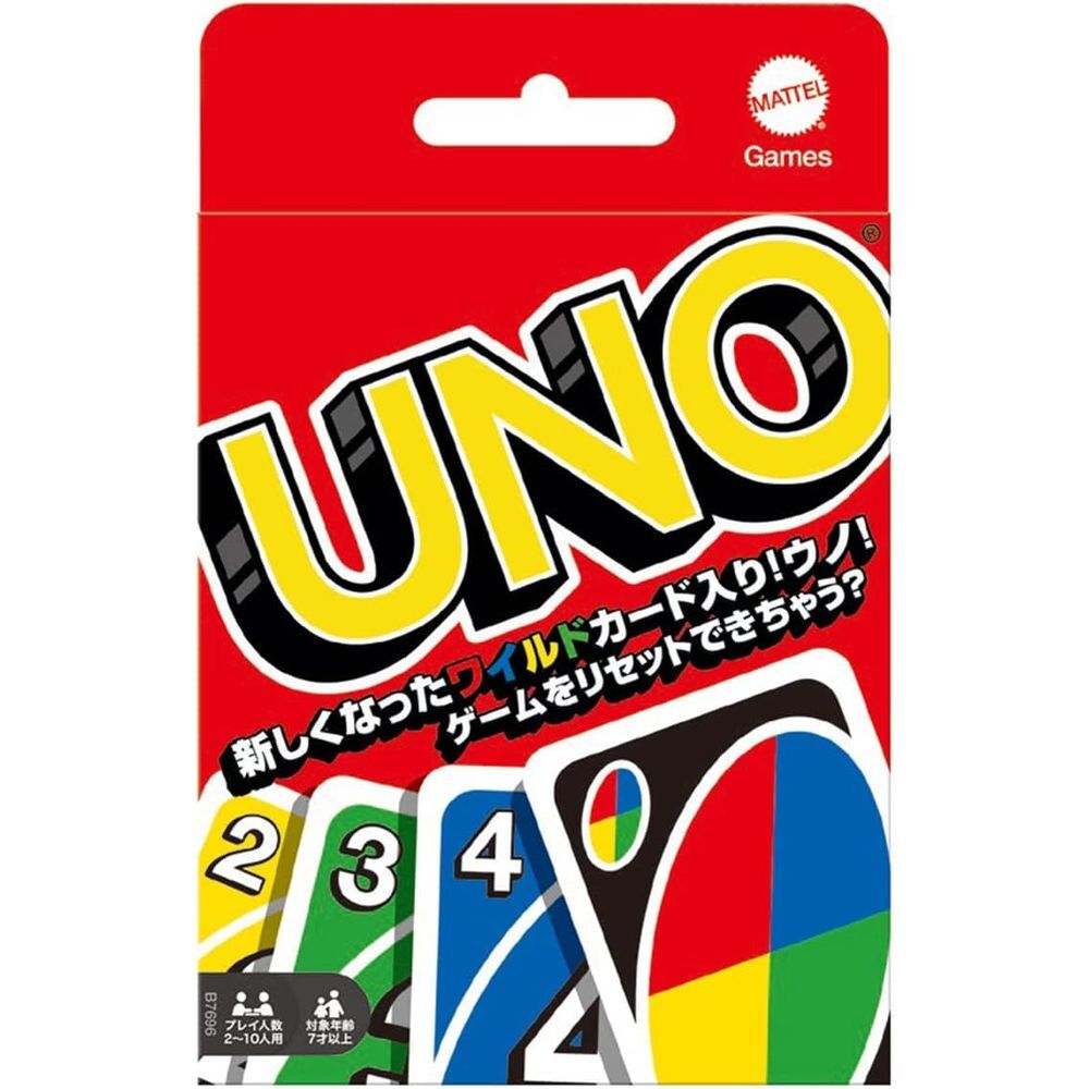 メール便発送 マテル ウノ(UNO) カードゲーム B7696 パーティゲーム拍卖