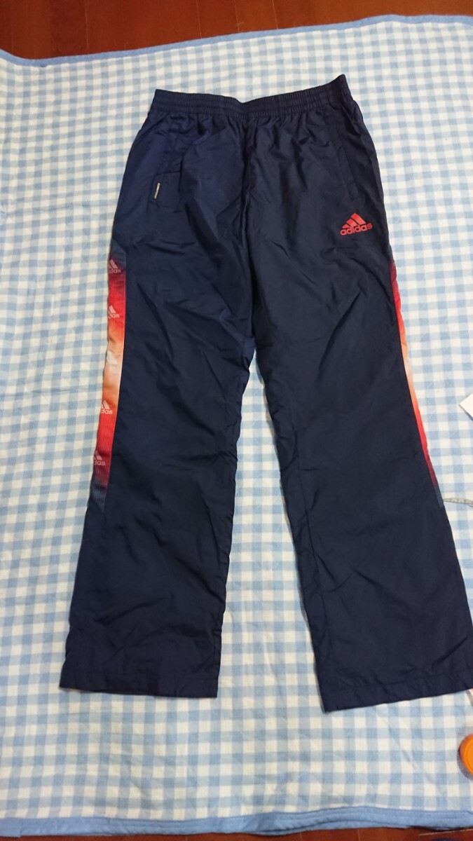 @♪0930☆未使用・保管品☆adidas☆エステルパンツ 裏トリコット Lサイズ拍卖