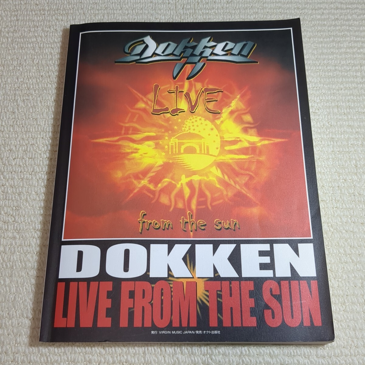 ドッケン DOKKEN 楽譜ライヴ・フロム・ザ・サン バンドスコア拍卖