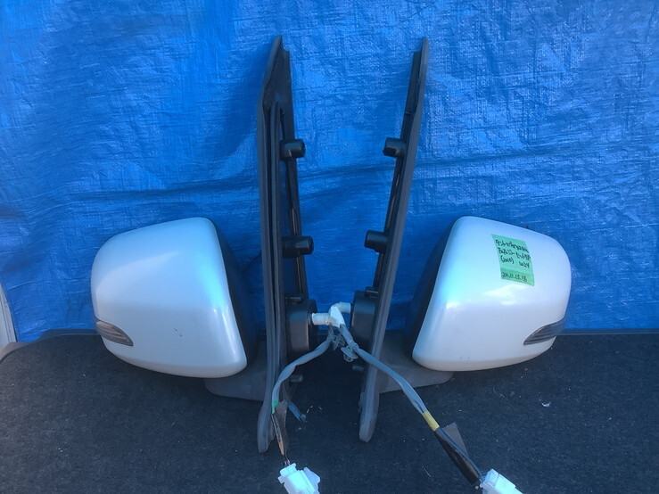 L455S タントエグゼカスタム (2010) 左右ミラーセット W24 7ピン MIT 24111518 動作確認済 拍卖