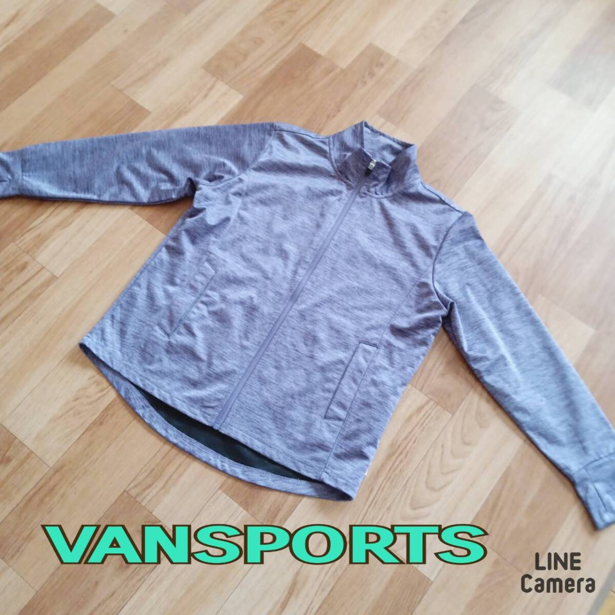 美品 ◆ VANSPORTS ◆ 長袖 ジャンパー Mサイズ パープル 紫系 ◆ ヴァンスポーツ ◆ レディース トップス拍卖