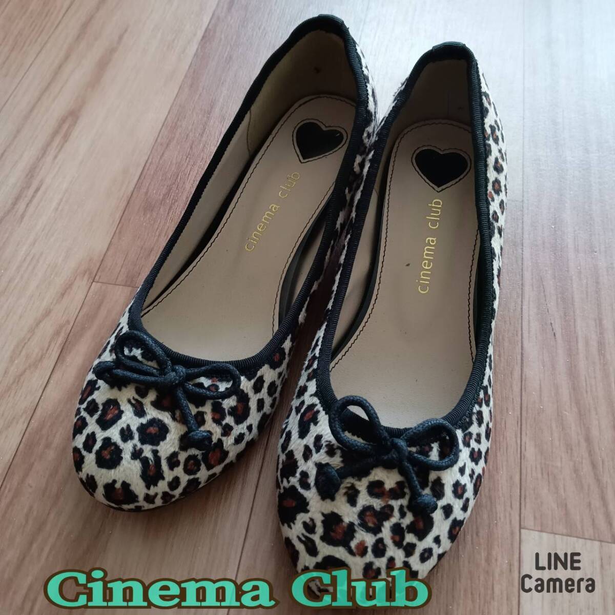 美品 靴 ◆ Cinema club ◆ パンプス Lサイズ ヒョウ柄 ◆ レディース シューズ拍卖