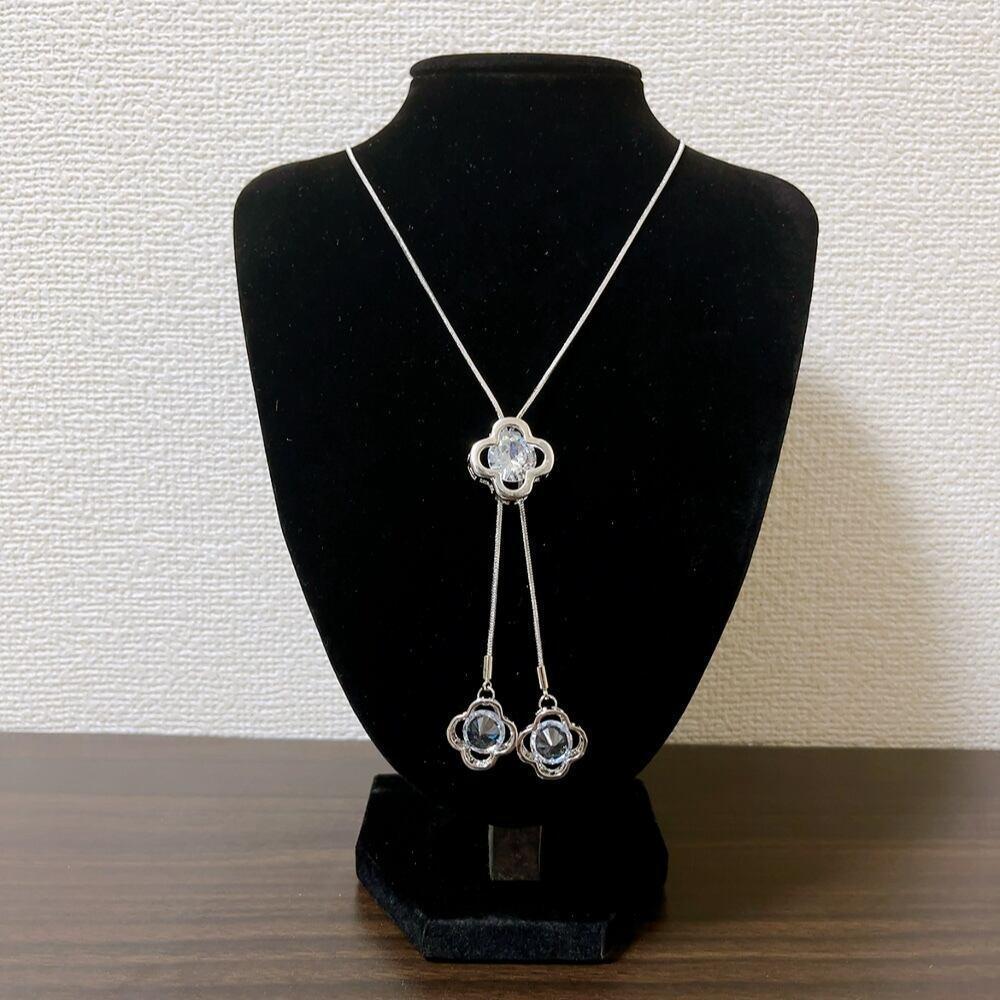 クローバーネックレス レディース 韓国ファッション拍卖