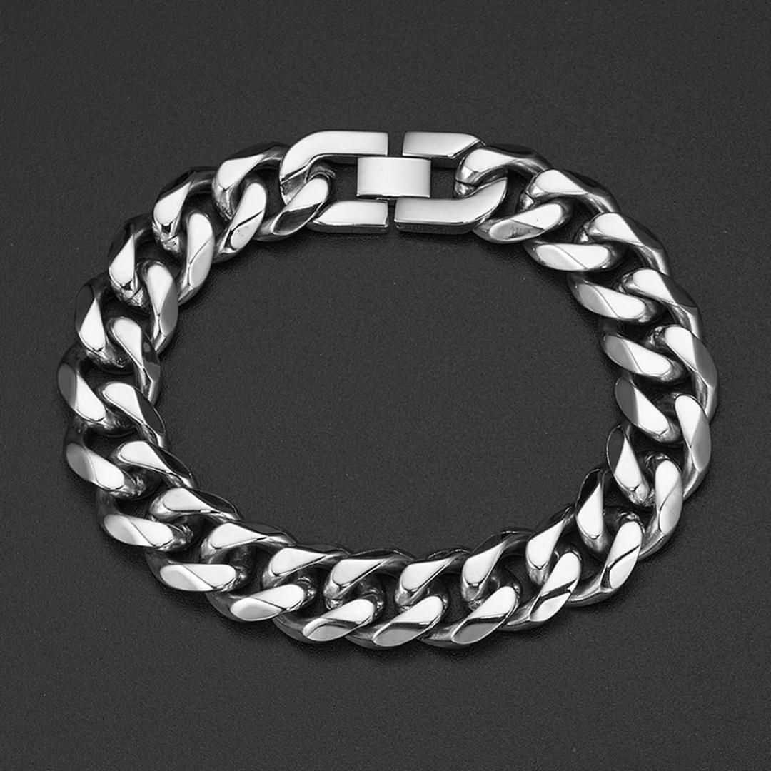 喜平ブレスレット チェーンブレスレット シルバー ステンレス 極太拍卖