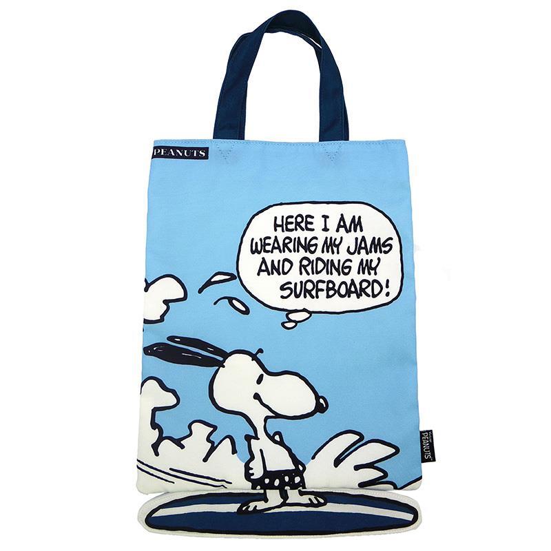 スヌーピー PopUp フラットトート サーフ トートバッグ サブバッグ PEANUTS拍卖