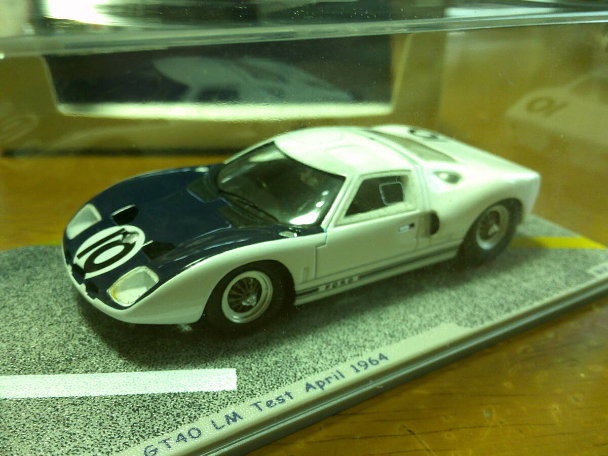 ビザール 1/43 「 フォード GT40 test April 1964 」 #10 ル・マン 1964y ・送料 500円(レターパック発送) 未開封品拍卖