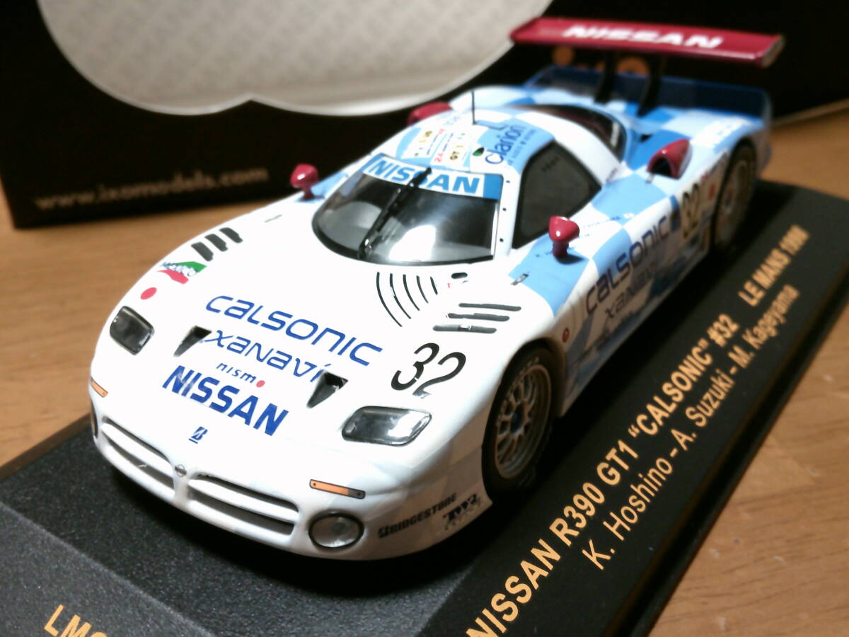 ixo 1/43 「 ニッサン R390 GT1 カルソニック 」 #32 ル・マン 1998y ・送料500円拍卖